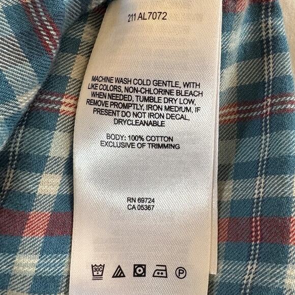 Columbia Snowy Nook Shirt Women’s XL Pink Long Sleeve Flannel Pearl Snap Western - Picture 12 of 15